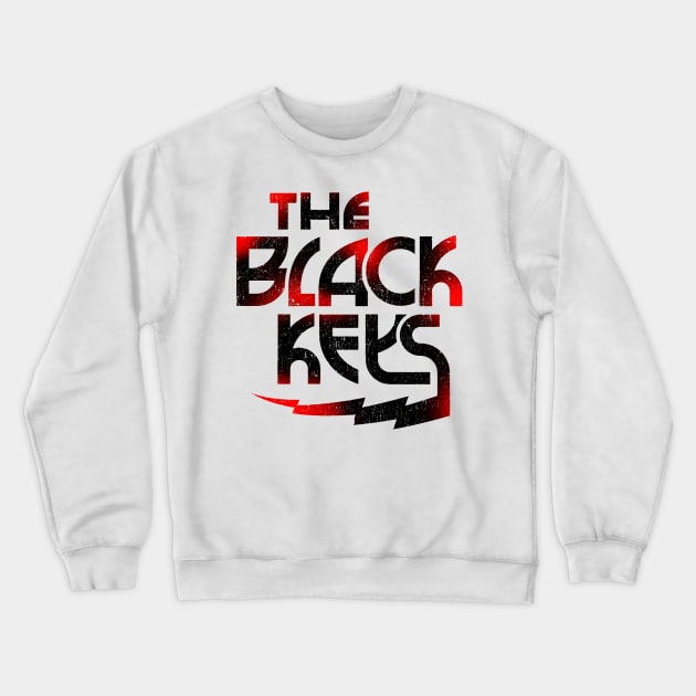 BLACK KEYS SHADOW RED Crewneck Sweatshirt by mugiwarastore77